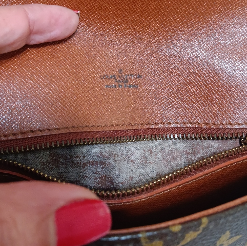 ​👑 LOUIS VUITTON EUC Chantilly PM Crossbody Bag Monogram VINTAGE - Picture 15 of 17
